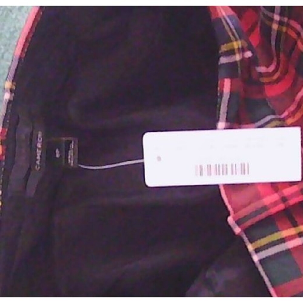 NEW WOMEN'S J CREW CAMERON SLIM CROP PANTS IN TARTAN TWO WAY STRETCH PLAID 8P - Picture 5 of 5